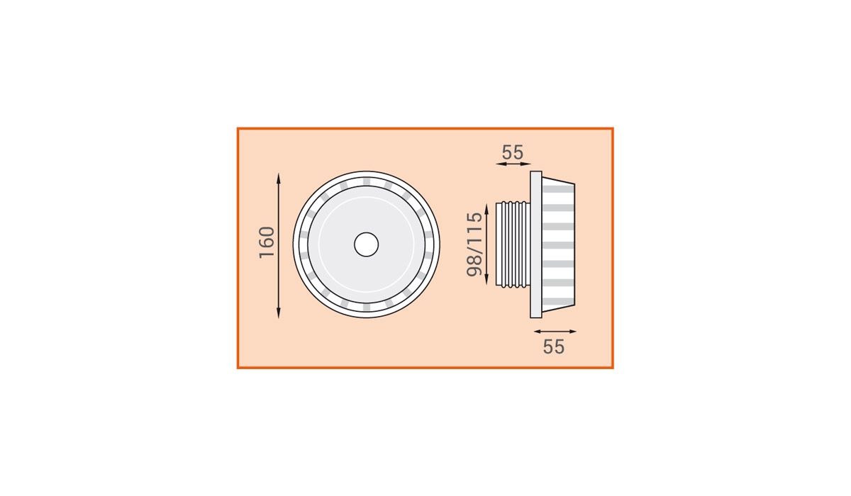 Wall exhaust axial fans